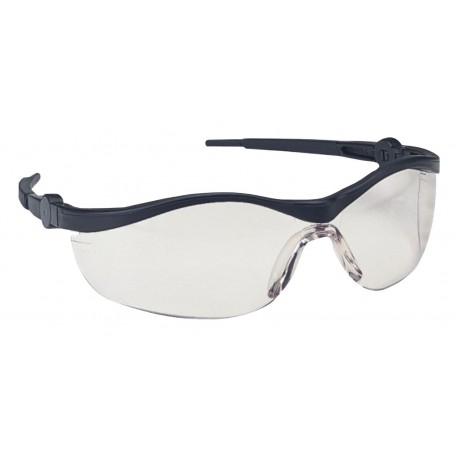 Lunette de protection monobloc incolore branche orientable 