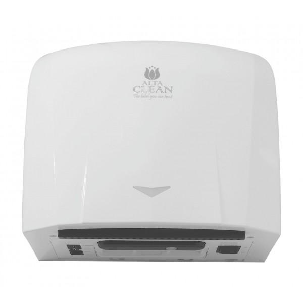 ED010010 Sèche main automatique haute vitesse en ABS blanc 1250 W - 105 M/S