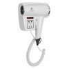 ED030200 Sèche cheveux professionnel en ABS blanc A.prise électrique 1200W - 12M/S