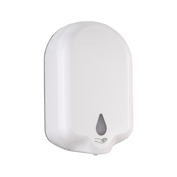 EC010299 Doseur à savon infrarouge en ABS blanc 1200 ml KW-7200