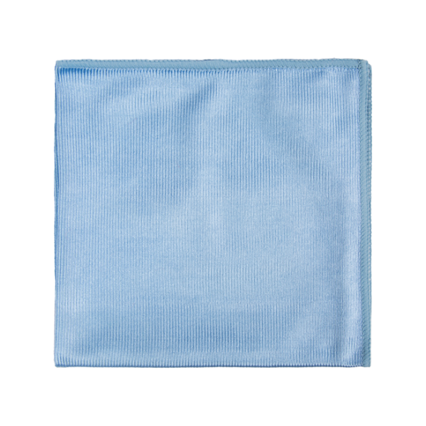 BG010500 Lavette microfibre pour vitre 32 x 32 cm bleu ciel