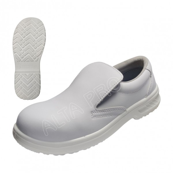 AF020100 Chaussure de protection basse en microfibre blanc RITA S2