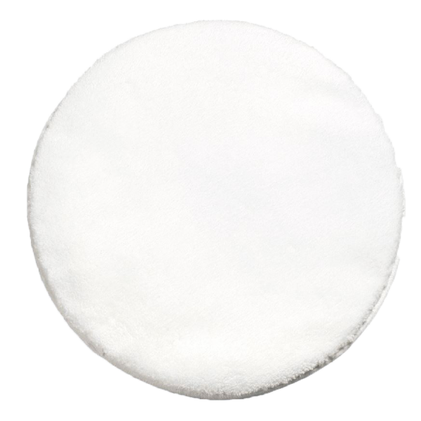 Disque en  microfibre blanc Ø 43 cm